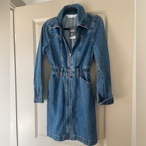 Denim Collared Dress